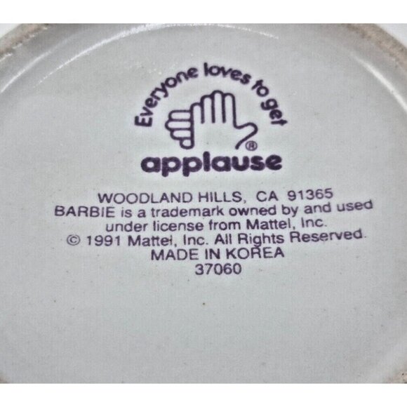 Barbie ‘For Girls’ Applause Mug *RARE*  1991 - Picture 2 of 5
